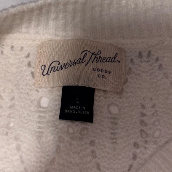Universal Thread Ivory Knit Top - Picture 4 of 6